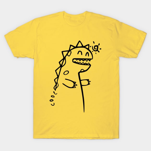 funny dinosaur T-Shirt by ElRyan